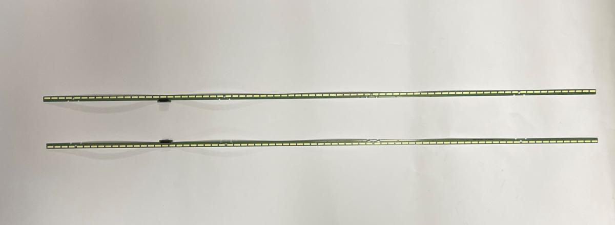 Led backlight strip for tv LG 60" set 2pcs  V16 AS1 2454 Rev02 2 L/R-type , 1pcs X 6916L-2454A , 78LED , 675MM  & 1pcs X 6916L-2455A , 78LED , 658MM , 3V ,
