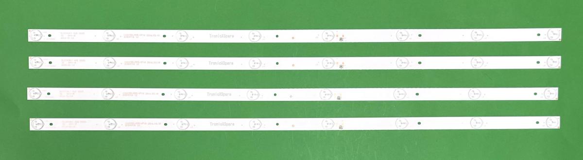 Led backlight strip for tv TECHNIKA 40" set 4pcs X DLED 40KJ 4X8 TronicXSpare , 8LED ,
