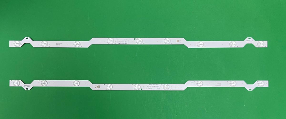 Led backlight strip for tv PHILCO 32" set 320B5102X9-C0030 2pcs , 1pcs X 320B5102X9-C0030 HYSL-D E479275 1.30.1.58601 405R-V0 , 6V  & 1pcs X 320B5102X9-C0030 HYSL-D E479275 1.30.1.58601 406R-V0 , 6V ,