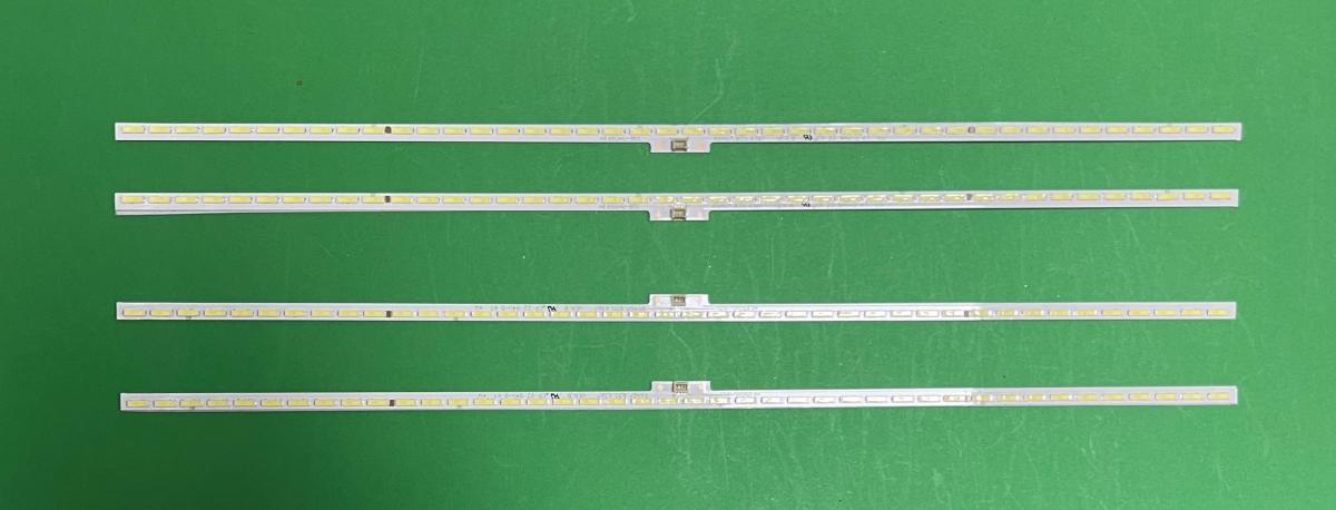 Led backlight strip for tv SHARP / HISENSE 65" set 4pcs X RSAG7.820.6367 GT-1146680-A , 42LED , 350MM , 6V ,