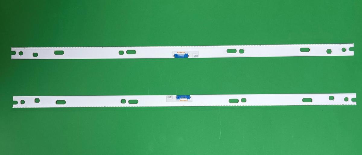 Led backlight strip for tv  SAMSUNG 65" set 2pcs X BN96-45622A , V8Q7-650SM0-R2 , LM41-00581A , 126LED , 710MM