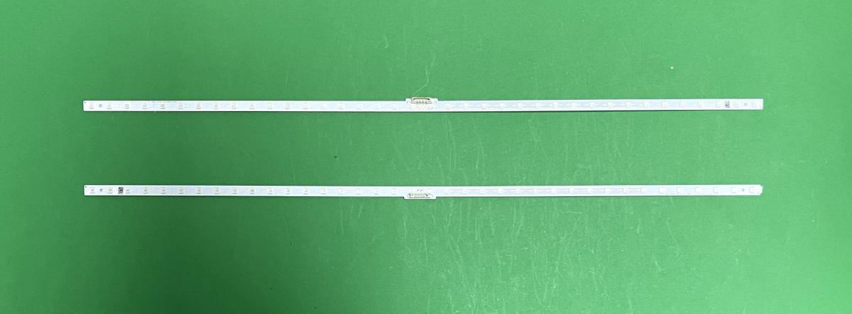 Led backlight strip for tv SAMSUNG 43"   set  2pcs X V9Q6-430SM0-R0 , 19Y Q60 STC430AB6 3030F BLUE 38EA REV2.0 ,  38LED , 462MM , BN96-48377A , BLUE LIGHT