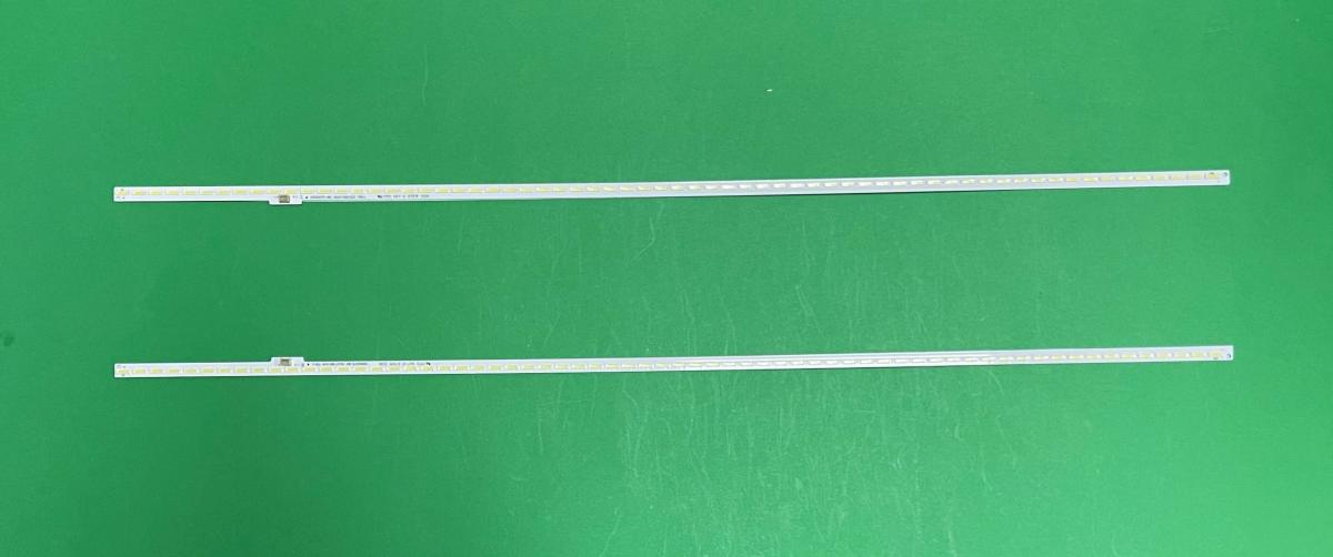 Led backlight strip for tv HISENSE 50" set 2pcs , 1pcs X STH500A17_L-TYPE_65LED_REV2.0_130507 , 65LED , 546MM , 3V  & 1pcs X STH500A17_R-TYPE_65LED_REV2.0_130507 ,  65LED , 546MM , 3V