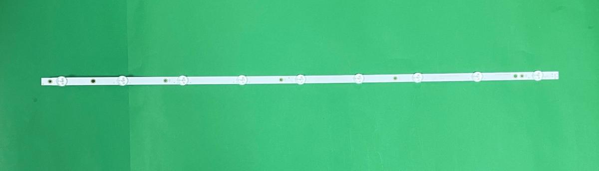 Led backlight strip for tv universal 9LED , VOLTAGE : 3V , LENGTH : 778MM , WIDTH : 12MM ,