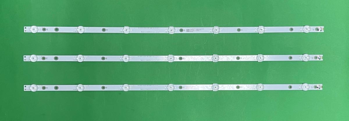 Led backlight strip for tv VIZIO 32" set 3pcs X GJ-2K18-VIZI0-320-D307-V2 , 7LED