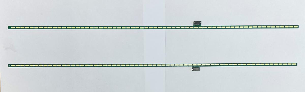 Led backlight strip for tv SKYWORTH 47" set 2pcs , 1pcs X 6922L-0021A 6920L-0001C 6916L-0890A , 63LED , 521MM & 1pcs X 6922L-0021A 6920L-0001C 6916L-0891A , 63LED , 521MM