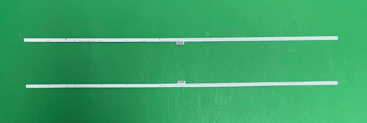 Led backlight strip for tv TCL 43" set 2pcs X  GIC43LB20_F4014_V0.3 , 60LED , 3V , 469MM / GIC43LB21_F4014_V0.3 , 60LED , 3V , 469MM