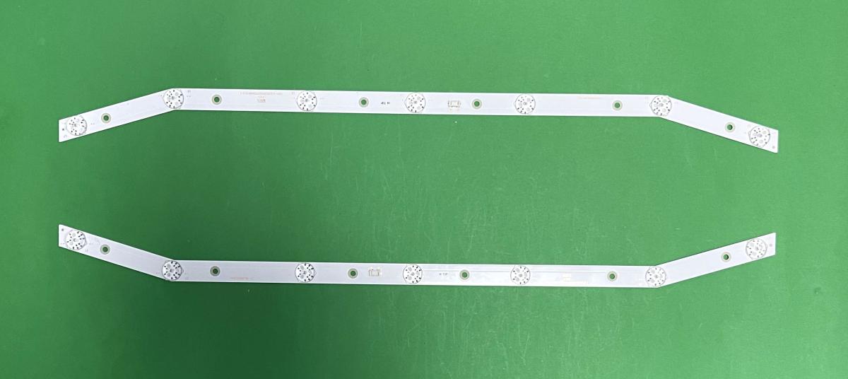 Led backlight strip for tv LG 32" set 2pcs X CRH-A323030020759HREV1.0 , 7LED , 3V ,568MM