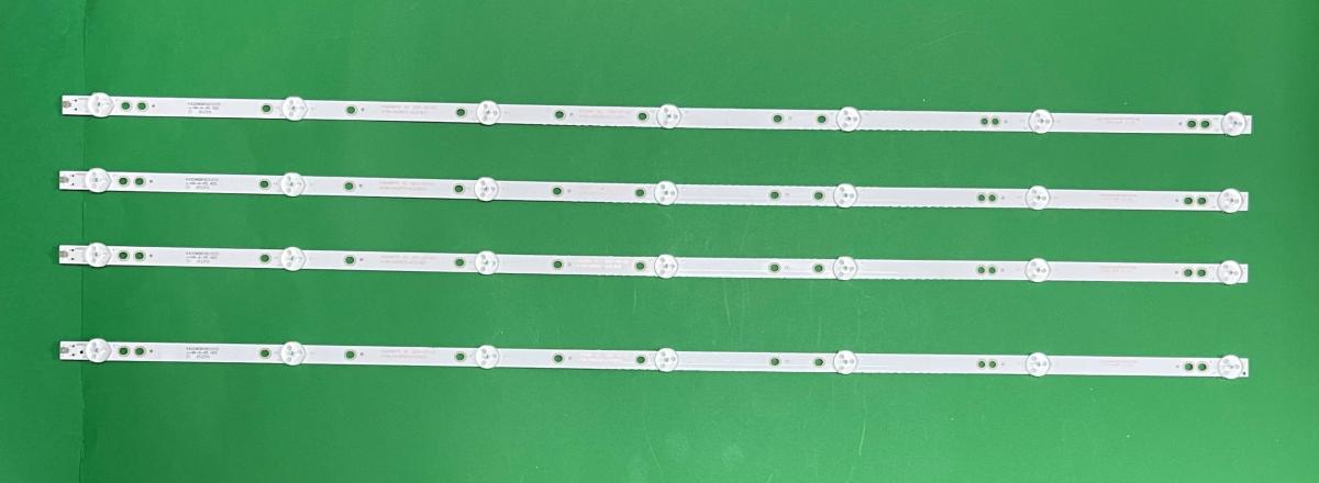 Led backlight strip for tv TCL / PHILIPS 42" set 4pcs X K420WD73 A1 4708-K42W73-A1213K01 , 7LED , 3V , 757MM