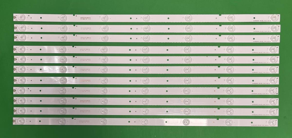 Led backlight strip for tv HISENSE 55" set 11pcs X SVH550AA2_REV05_7LED_130719 , HD550DF-B57/S0