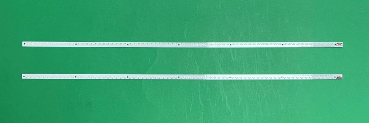 Led backlight strip for tv CHIMEI / TOSHIBA 40" EDGE set 2pcs , 1pcs X V400H2-LS5-TLEM3 , 72LED , 508MM & 1pcs X V400H2-LS5-TREM3 , 72LED , 508MM ,
