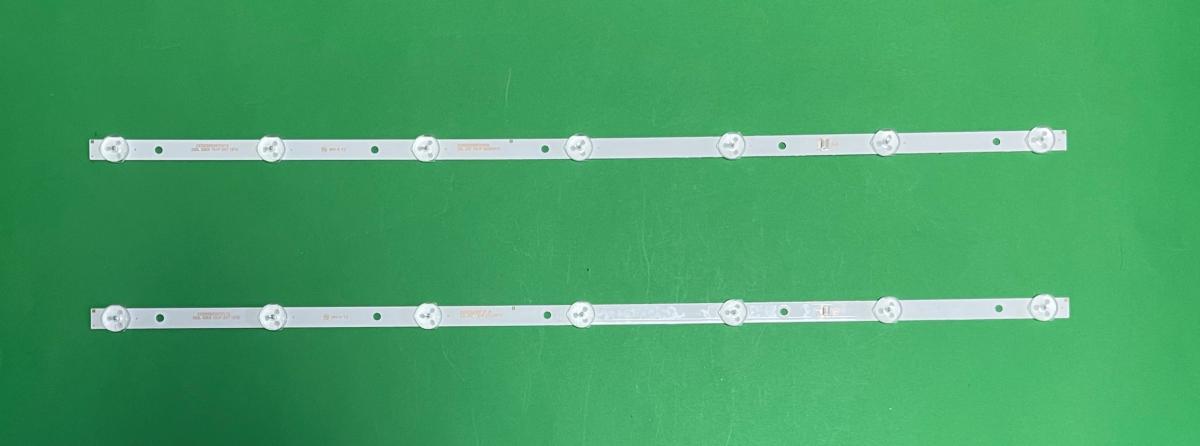 Led backlight strip for tv AOC 32" set 2pcs X CC02320D570V12 CC02320D570V08 320L 32E9 7S1P 2X7 , 7LED , 6V , 570MM