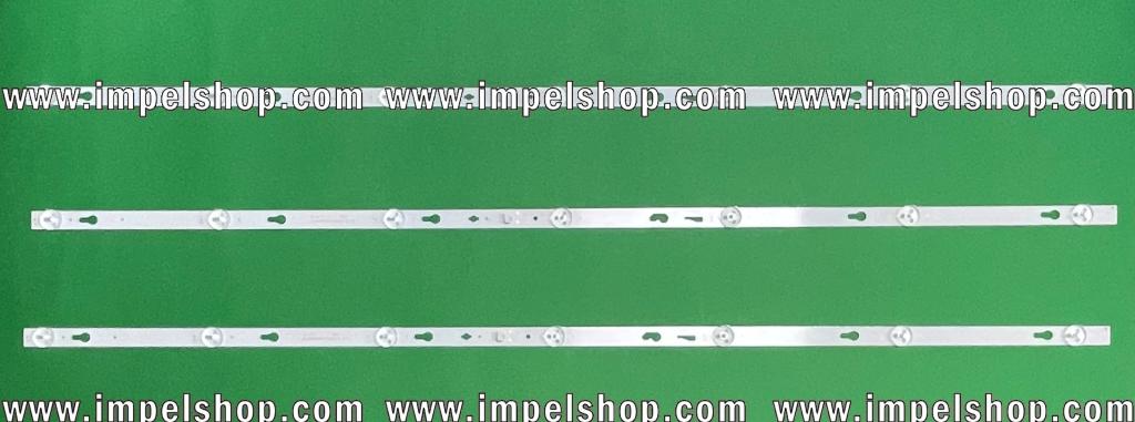 Led backlight strip for tv TCL 43" set 3pcs X JL.D43071330-004AS-M_V01 , 4C-LB430T-HRC , 4C-LB430T-JFAX ,  7LED , 800MM