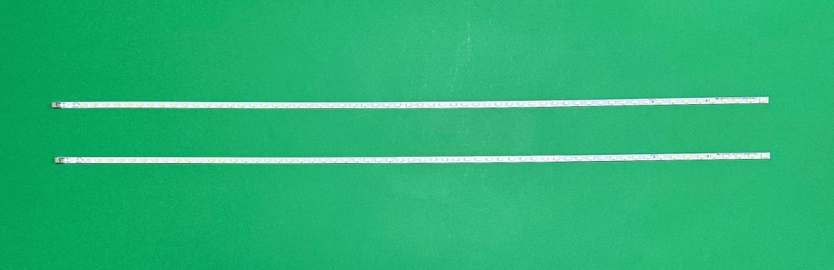 Led backlight strip for tv  SHARP 60" EDGE set 2pcs X SLED_2011SSP60_60_GD_REV0 E329419 , 676MM , 3V , 60LED ,