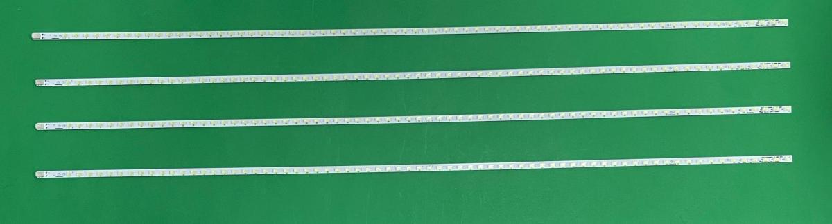 Led backlight strip for tv  SHARP 60" EDGE set 4pcs , 2pcs X SLED 2011SSP60A 70 5630 REV0 , 676MM , 70LED , 3V & 2pcs X SLED 2011SSP60B 70 5630 REV0 , 676MM , 70LED , 3V