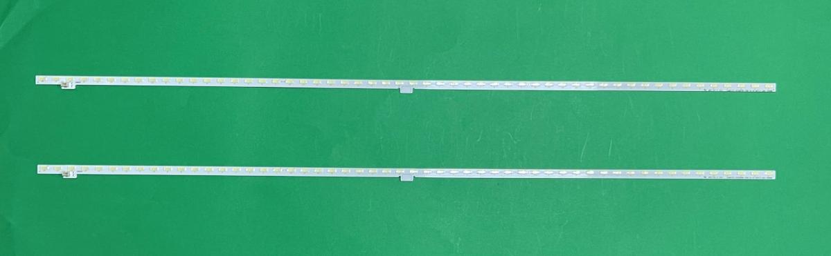 Led backlight strip for tv  SHARP 60" EDGE set 2pcs X Samsung_2015SSP60_7030_54_3C_REV1.0 RUNTKB270WJZZ , 54LED , 6V , 660MM