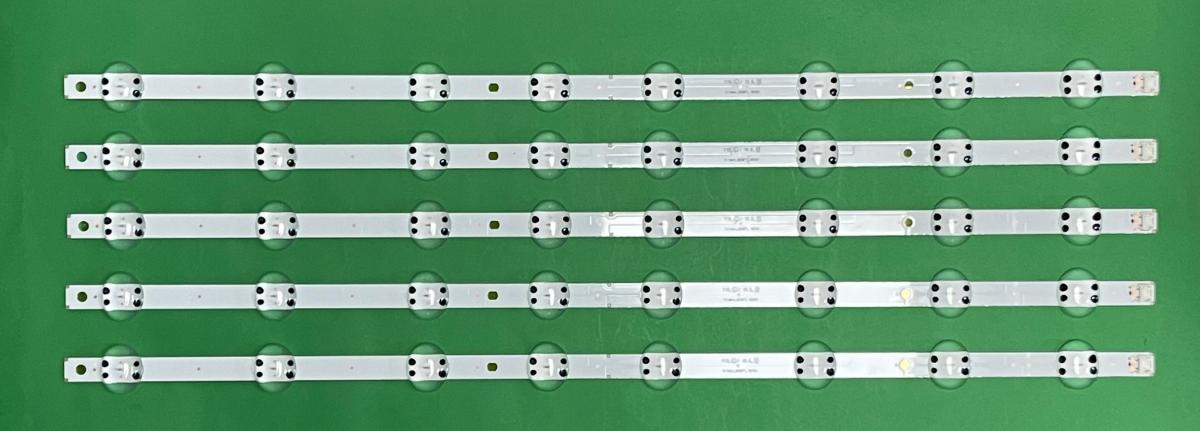 Led backlight strip for tv LG 60" set    5pcs X LGIT_Y19_60UM71_REV02_190121 / LGIT_Y19_60UM70_REV02_190121 , EAV64732901 , 8LED , 3V , 670MM , AGF30150701 ,