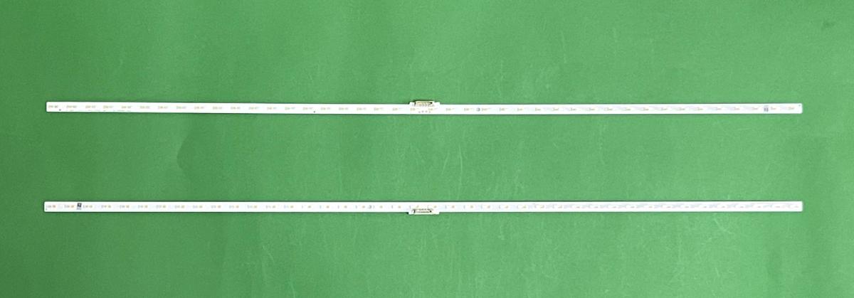 Led backlight strip for tv SAMSUNG 50"   set  2pcs X V0T8-500SM0-R0 , 20Y_TU8500_50INCH_EDGE , BN96-50378A , 38LED , 541MM , two color ,