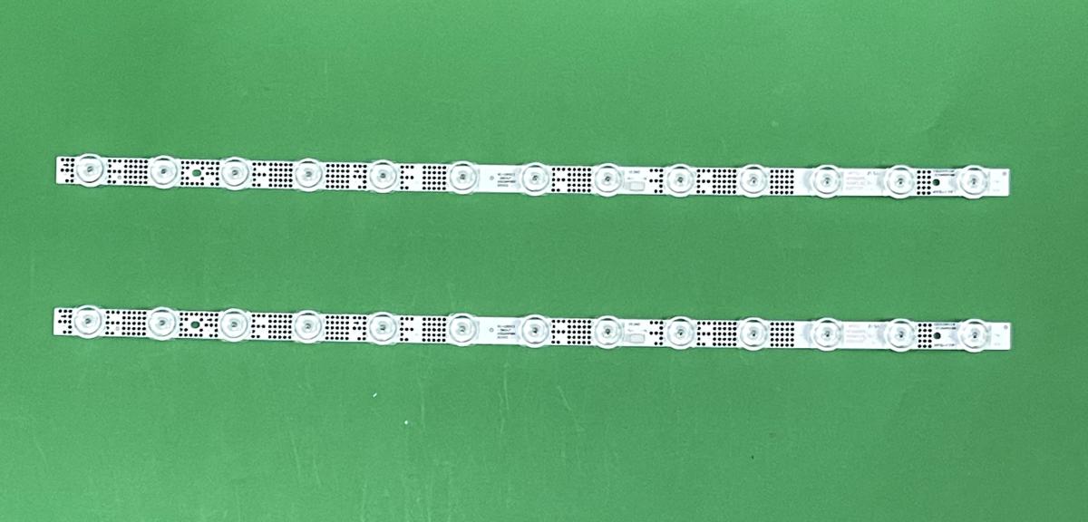 Led backlight strip for tv TCL 50" set 2pcs X GIC50LB45-3030F2.1D-V1.1 GIC50LB45_3030F2.1D_V1.1_20  4C-LB5013-ZM04J  4C-LB5013-ZM06J , 6V , 495MM