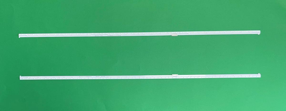 Led backlight strip for tv LG 55" set 2pcs , 1pcs X 55" V18 ART3 3138 REV0.1 2 L-TYPE 6916L-3138A , 66LED , 604MM & 1pcs X 55" V18 ART3 3139 REV0.1 2 R-TYPE 6916L-3139A , 66LED , 604MM , 6V , AGM76229701 ,