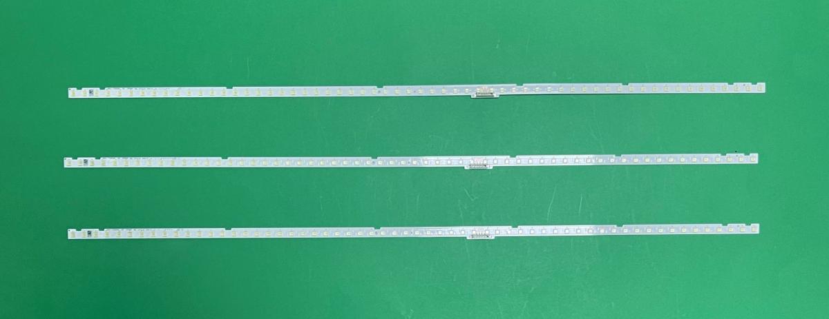Led backlight strip for tv SAMSUNG 75" set 3pcs X V8N1-750SM0 R0 STS750A26 BN96-46078A , 60LED , 545MM ,