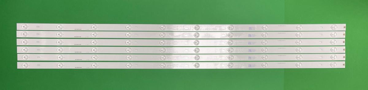 Led backlight strip for tv  SHARP 48" / 49" set 6pcs X RF-AJ480E32-1001S-02 A0 , 10LED , 3V , 976MM