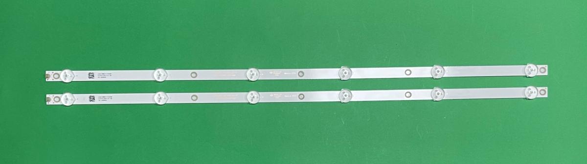 Led backlight strip for tv PHILIPS 32" set 2pcs X SVK320AL1_WICOP_6LED_K320WDC1 A2 , SVK320AI1 , 6LED , 6V , 585MM