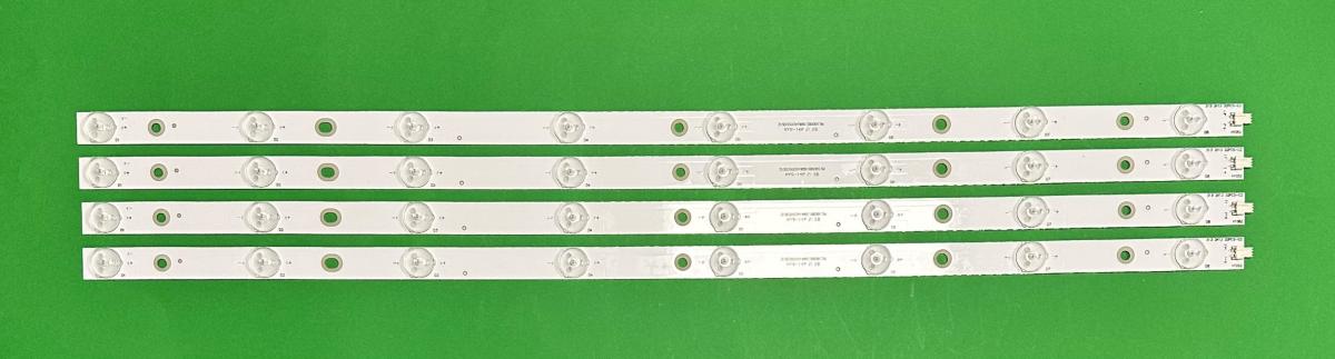 Led backlight strip for tv PHILIPS / SONY 32" set 4pcs X LED32560 , 31.5 2K13 32pcs-C2 , 315D3503V1 W8C1B60817M , HYS-14P , 609MM , 8LED , 3V ,