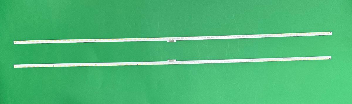 Led backlight strip for tv TCL 65" set 2pcs , 1pcs X STQ650A26_72 LED_ L _Rev02_160503 GIC65LB13_LED7020X2_V0.4_20160812 , 72LED , 712MM & 1pcs X STQ650A26_72 LED_ R _Rev02_160503 GIC65LB14_LED7020X2_V0.4_20160812 , 72LED , 712MM ,