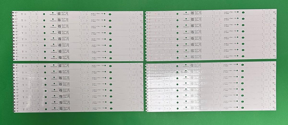 Led backlight strip for tv PANASONIC  65" set  32pcs X TNPA6354-4A mkMV C VTM-0 1708E179240 , 3LED , 312MM ,