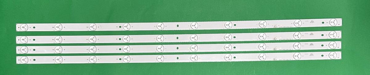 Led backlight strip for tv CHUANGJIA 39" set 4pcs X DB DY-01 E340369 ,