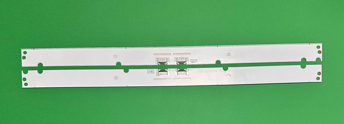 Led backlight strip for tv  SAMSUNG 55" set 2pcs X V7Q8-55SM0-R0 BN96-42154A  BN96-42155A, 144LED , 600MM , BLUE LIGHT , ORIGINAL SAMSUNG