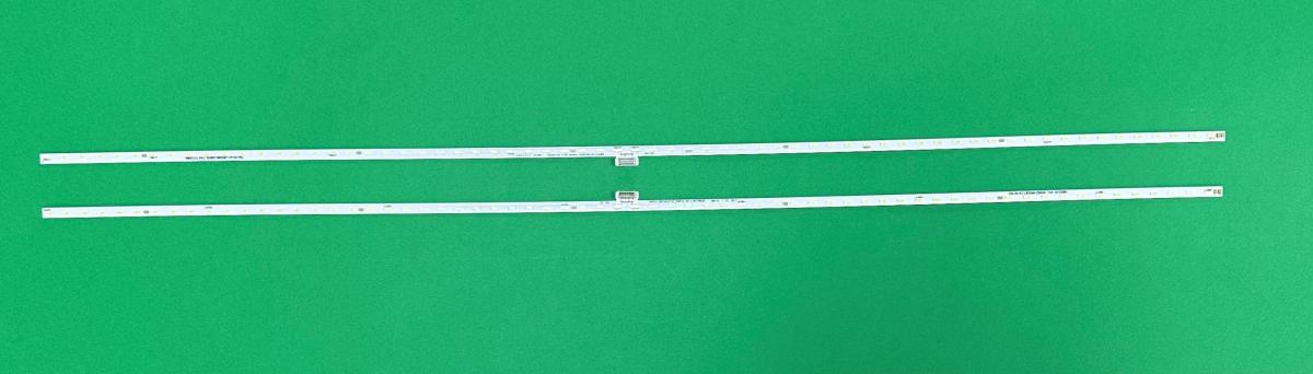 Led backlight strip for tv TCL 55" set 2pcs , 1pcs X 55HR411S66A1 MPEG GIC55LB101_F4014_V0.3_20170522  , 66LED , 602MM & 1pcs X 55HR411S66B1 MPEG GIC55LB102_F4014_V0.3_20170522 , 66LED , 602MM ,  4C-LB5566-HR04L , GIC55LB101_F4014_V0.3 ,