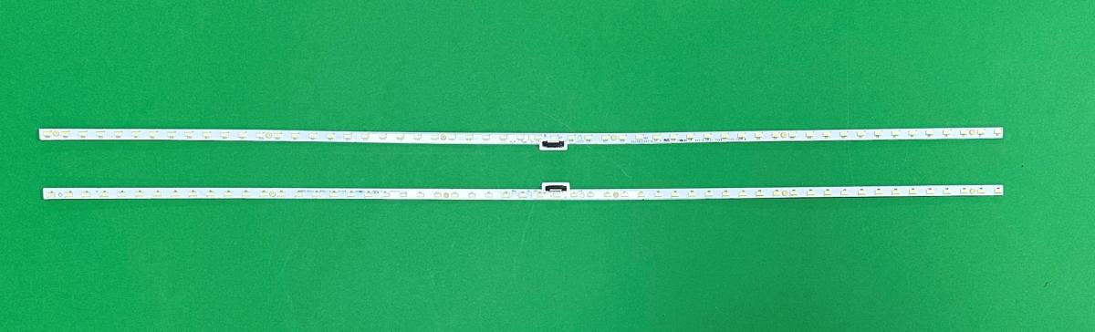Led backlight strip for tv PANASONIC   50" EDGE set 2pcs , 1pcs X 6202B000DP500 / 6202B000DP101 , 56LED , 3V , 545MM  & 1pcs X  6202B000DM500 / 6202B000DN101 , 56LED , 3V , 545MM ,