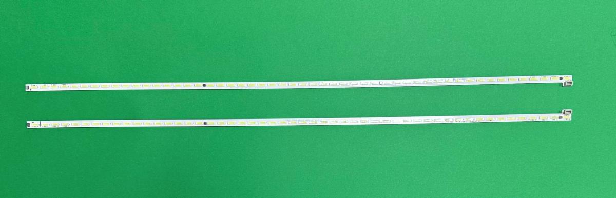 Led backlight strip for tv CHANGHONG 43" set 2pcs , 1pcs x RF-AC430A72-1304L-01 A2 , 52LED , 6V , 473MM & 1pcs x RF-AC430A72-1304R-01 A2 , 52LED , 6V , 473MM ,