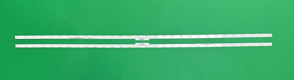 Led backlight strip for tv SONY 49"  set 2pcs X E_R418012421M49FGAILEMC , 30LED , 529MM , 6V ,