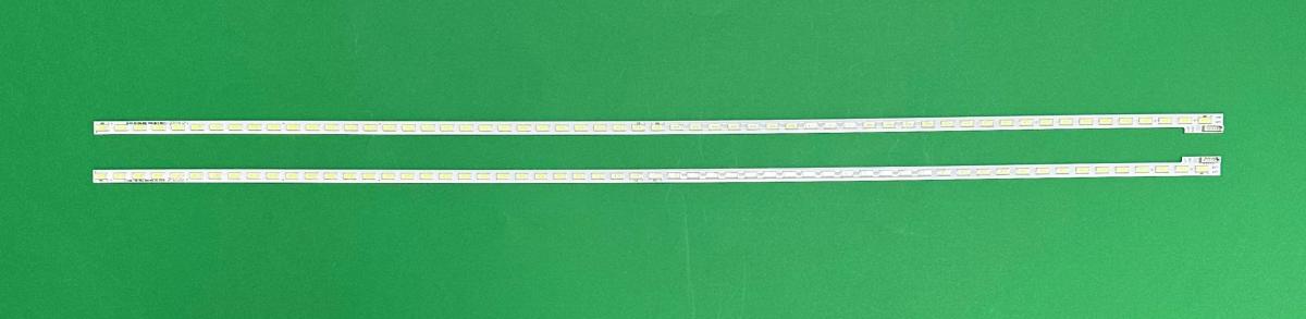 Led backlight strip for tv SONY 55"  set 2pcs , 1pcs x SLED 2012SLS55 7030 58 L REV1.1 LJ64-03374A , 58LED , 6V , 605MM & 1PCS x SLED 2012SLS55 7030 58 L REV1.1 LJ64-03374B , 58LED , 6V , 605MM ,