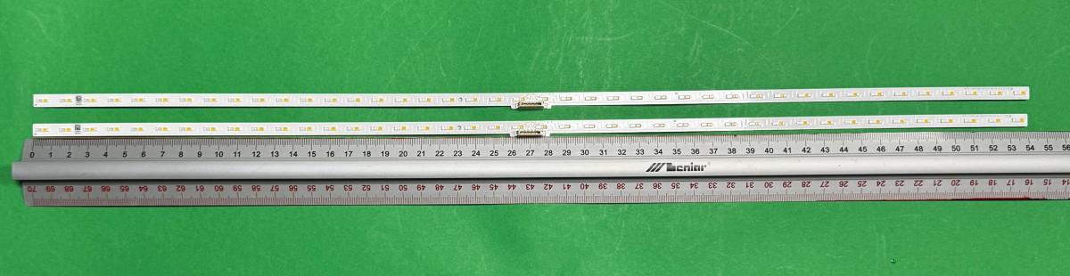 Led backlight strip for tv SAMSUNG 50" set  2pcs x V0T6-500SM0-R0 19.11.06  BN96-50382A BN61-16774A  , 42LED , 540MM , 3V , BLUE LIGHT & WHITE LIGHT ,