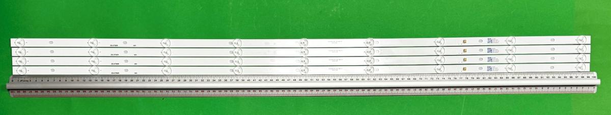 Led backlight strip for tv MANTA 50" set 4pcs X DLED50DCZN 4x9 , 9LED, 992MM , 3V ,
