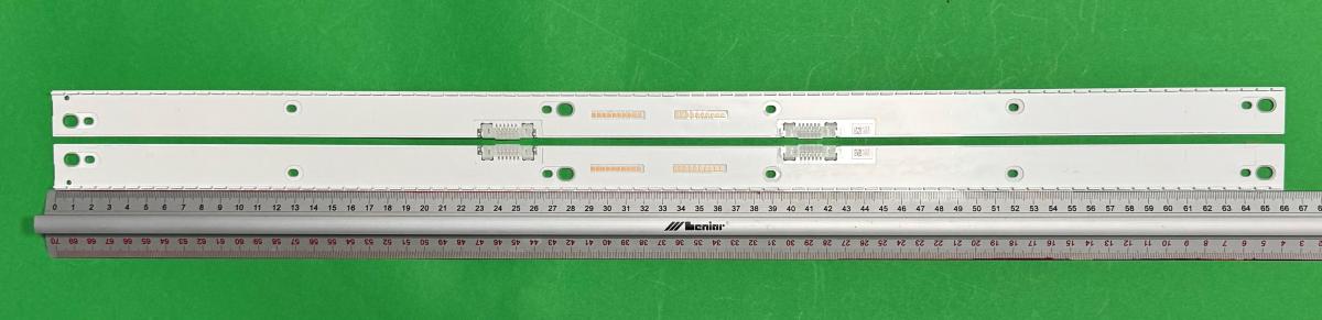 Led backlight strip for tv SAMSUNG 60" set 2pcs , 1pcs X BN96-39529A LM41-00229A & 1pcs X BN96-39530A LM41-00231A , V6EB_600SMA_LED84_R2 &  V6EB_600SMB_LED84_R2 ,  84LED , 660MM , blue light ,