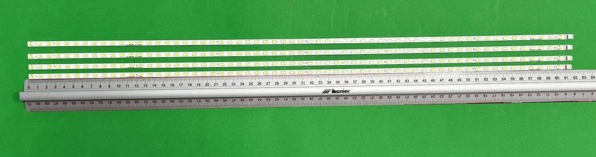 Led backlight strip for tv SONY 55" set 4pcs X SLS55_5630_120HZ_100312 LJ64-02566A LJ64-02567A , 60LED , 616MM , 3V ,