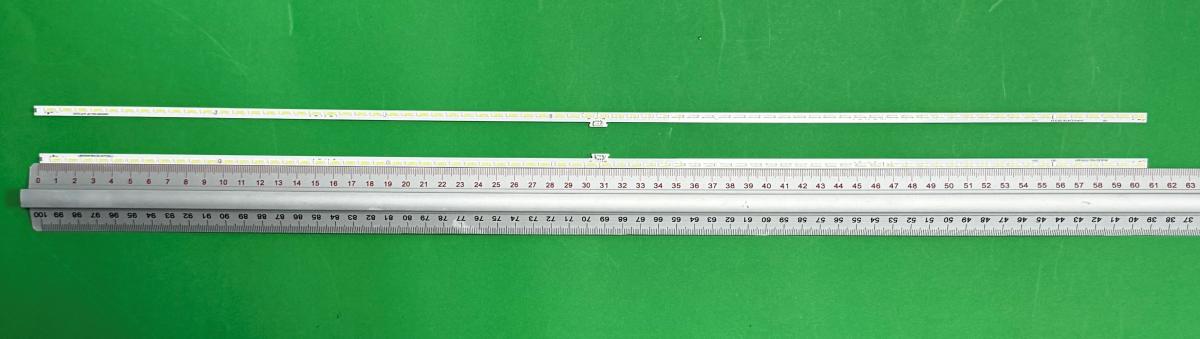 Led backlight strip for tv PHILIPS 55" set 2pcs , 1pcs x LBM550M1804-DP-3(HF)(0)(R) & 1pcs X LBM550M1804-DP-3(HF)(0)(L) , 210BZ72ELB7FEBM03E / 210BZ72ERB7FEBM03E , LBM550M1804-DP-3 , 705TLB55B7FEBM02E , 72LED , 607MM , 3V ,