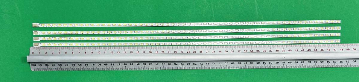 Led backlight strip for tv  SKYWORTH 42" set  4pcs , 2pcs X V420H2-LS1-TREF1, 56LED , 477MM , 3V  & 2pcs X V420H2-LS1-TLEF1 , 56LED , 477MM , 3V ,