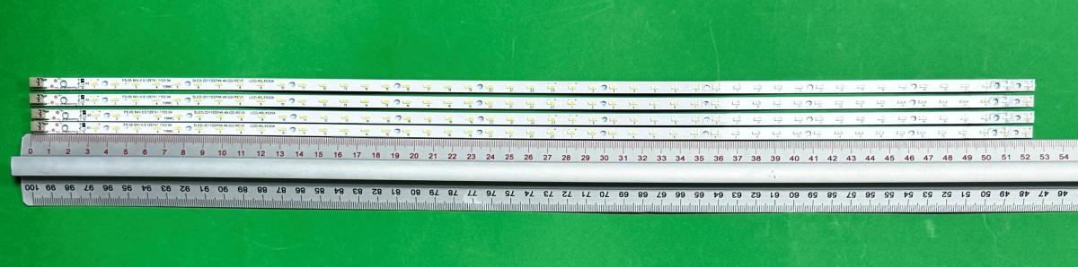 Led backlight strip for tv  SHARP 46" set 4pcs X SLED-2011SSP46-46-GD-REV0 , 46LED , 523MM , 3V ,