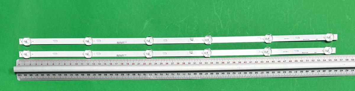 Led backlight strip for tv  HISENSE 32" set  x MSG-T320-A1-3030-T13-06  32A1/N01-1 , 6LED , 560MM , 3V ,