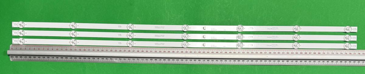 Led backlight strip for tv BLAUPUNKT / VOX 42" set 3pcs x K420WDG A1 2020-08-25 4708-K42WDG-A1113N01 1103X7-42061011 K420WD6 211108 YD-201006 3225B735 HD D1 036119 , 7LED , 775MM , 3V ,JL.D24061235-081BS-M  HY-AY236B3  B30621883  BL236SD1141070   HY-AY236B1  B30628503 IN236-SAM-LB001, 401MM , 6LED , 3V ,