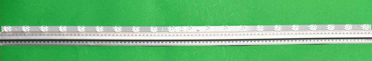 Led backlight strip for tv  TCL 50" set 1pcs x 50S11 21*1 V3-B11 50S11 21X1 V3 B0101-000384 B0101-000746 50S11-ZS2020A1-21X1KW-V4 B0101-000786 50S11-ZX3030A1-21X1KW-V4 , 21LED , 987MM , 6V ,
