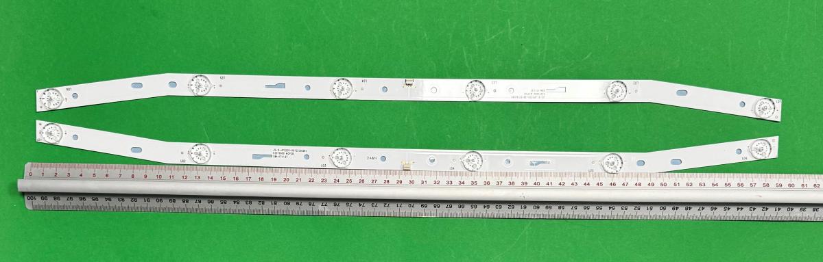 Led backlight strip for tv AKAI / NEVIR 32" set 2pcs X JS-D-JP3220-061EC(60308) E32F2000 MCPCB  MS-L1220 V2 2016-5-6 32 MS-L1160 V3 XS-D-JP3220-061EC (60416) E32F2000 MCPCB JS-D-JP3220-061EC (60308) E32F2000 MCPCB HS-32D3006V1W6C1B584.5 * 17.5m-HJ-TB MS-L1084 V1  , 6LED , 585MM , 3V ,