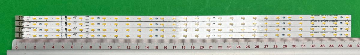 Led backlight strip for tv  SHARP 32" set 4pcs X SLED 2011SSP32 28 4214 GD REV0 LK315D3LA63 GT0326-2 GT0326-1 GT0326-4 E129741 , 28LED , 362MM , 3V ,