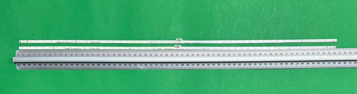 Led backlight strip for tv TCL 55" set 2pcs , 1pcs x 55HR720S46A0 V3  4C-LB5546-HR03Q & 1pcs X  55HR720S46B0 V3  4C-LB5546-HR04Q 4C-LB5546-YH06Q 4C-LB5546-YH04Q 4C-LB5546-YH03Q 4C-LB5546-YH05Q , 46LED , 602MM , 6V ,